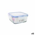 Miniatyrbild 1 av 2: Hermetisk matlåda LAV Blå Transparent 0,72 l (12 antal)