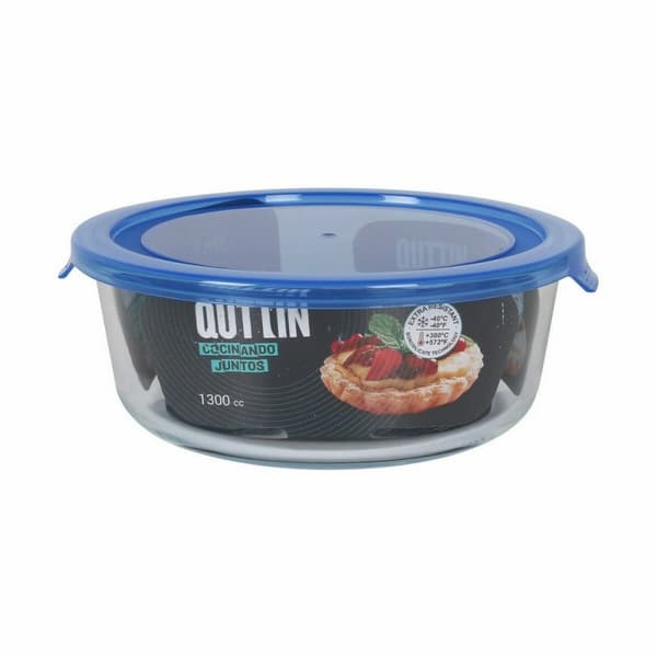 Ilmatiivis eväsrasia Quttin Sininen Läpinäkyvä 1,3 L (6 osaa)