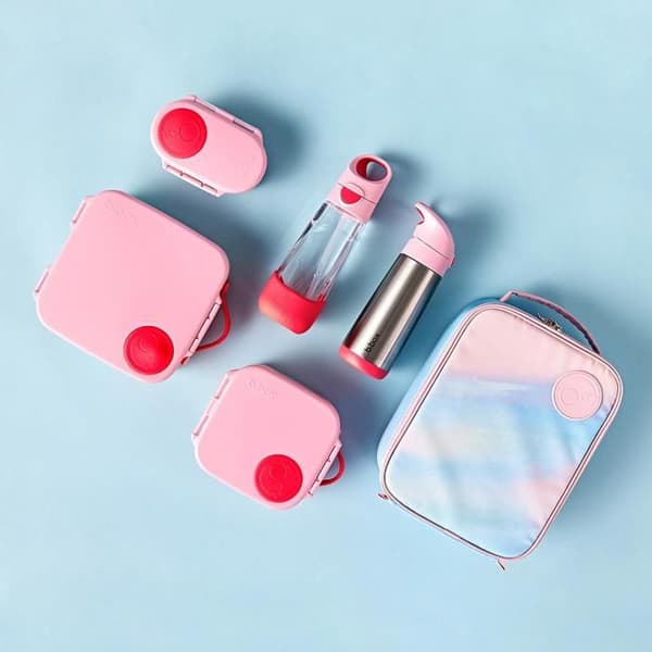 B.Box Snack box liten flamingo fizz