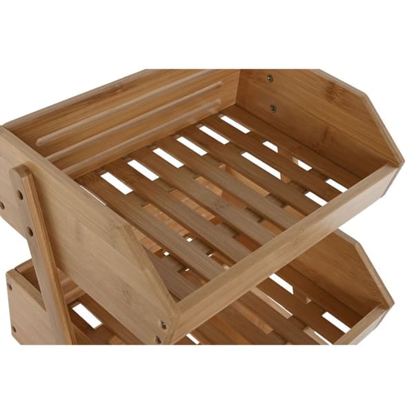 Fruktskål Home ESPRIT Naturell Bambu 30 x 33 x 41 cm