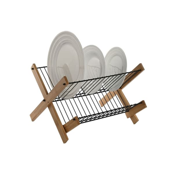 Diskställ Home ESPRIT Svart 39,5 x 38 x 27 cm