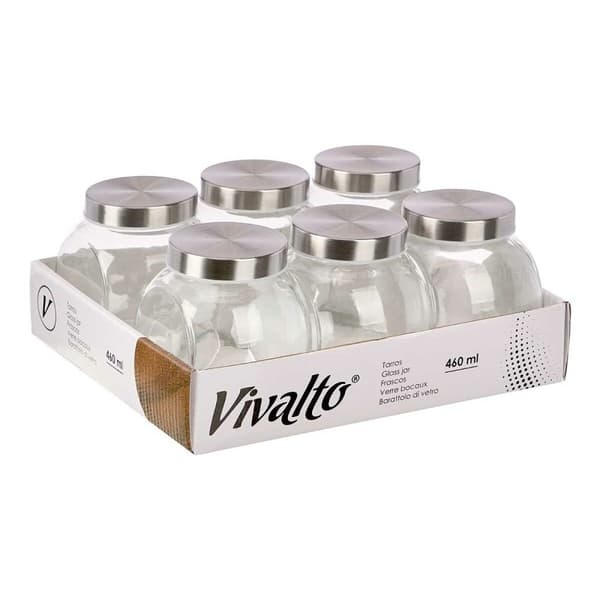 Kakburk Vivalto CW-74-4/TH6 Transparent Glas 460 ml 10 x 11 x 10 cm (6 antal)