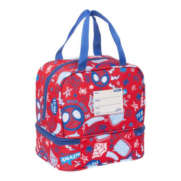 Lunchlåda Spider-Man Rescue Blå Röd 20 x 20 x 15 cm