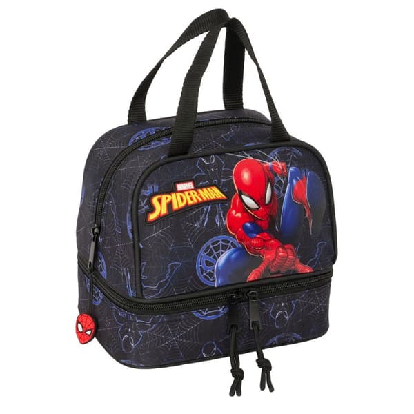 Lunchlåda Spider-Man Attack Svart 20 x 20 x 15 cm