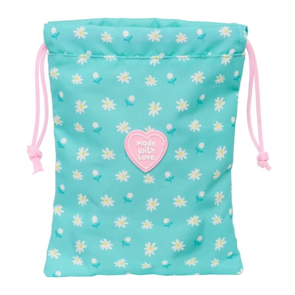 Lunchlåda Peppa Pig Pretty flowers Gul Mint