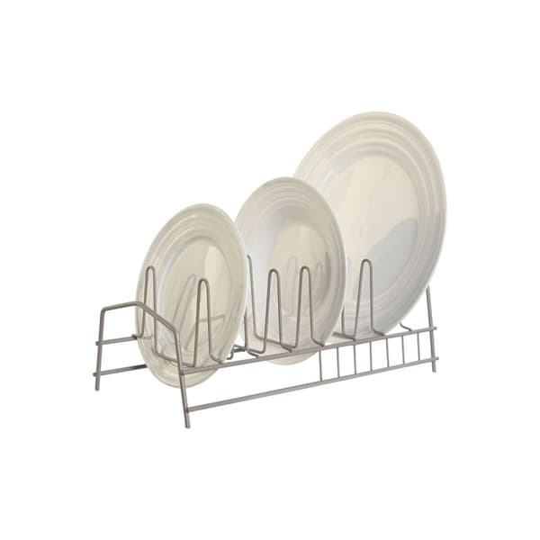Diskställ Home ESPRIT Beige Grå 35 x 18 x 10 cm (2 antal)