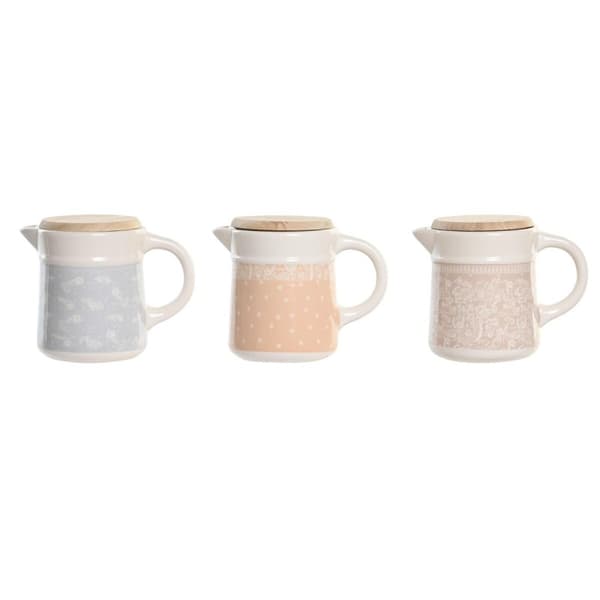 Gryta för att fritera kött eller fisk DKD Home Decor 16 x 11 x 13 cm (3 antal)
