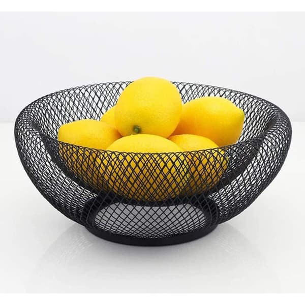 Fruktskål Confortime Metall 25 x 25 x 11 cm (6 antal)