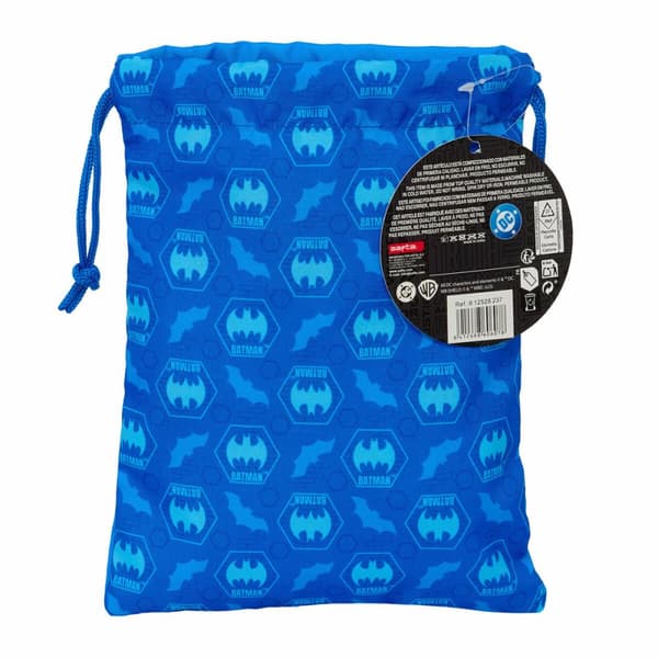 Snackbag Batman Blå 20 x 25 cm