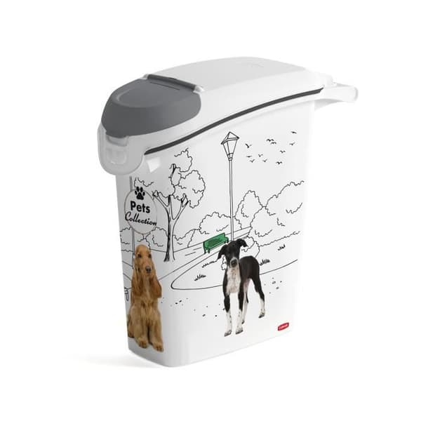 Förvaringslåda för livsmedel - CURVER - PetLife - 10 kg - Vit - Plastik