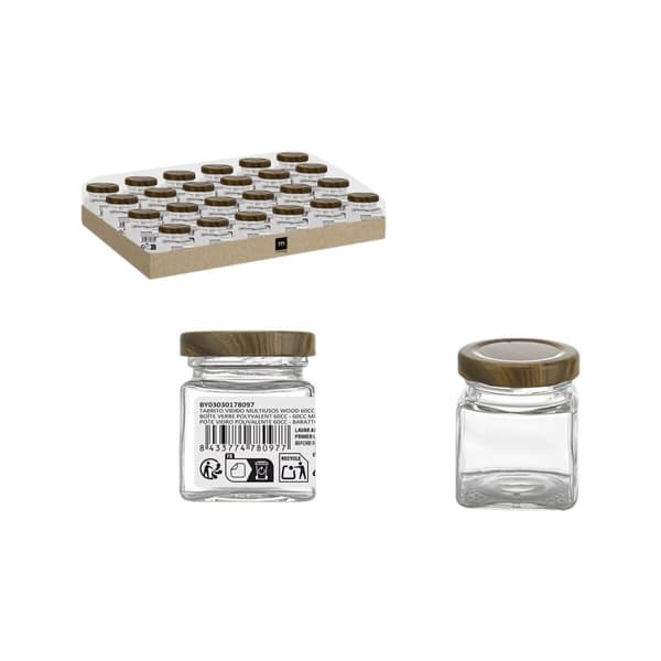 Glasburk La Mediterránea WOOD 60 ml (72 Antal)