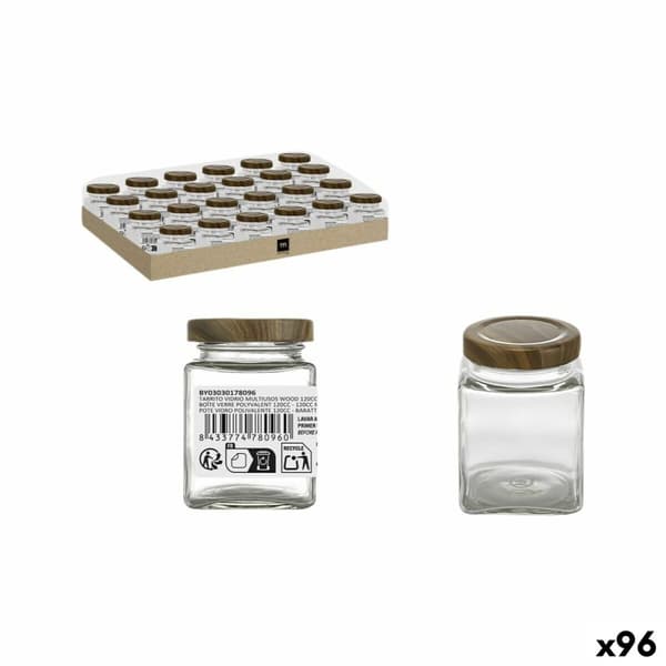 Glasburk La Mediterránea WOOD 120 ml (96 antal)