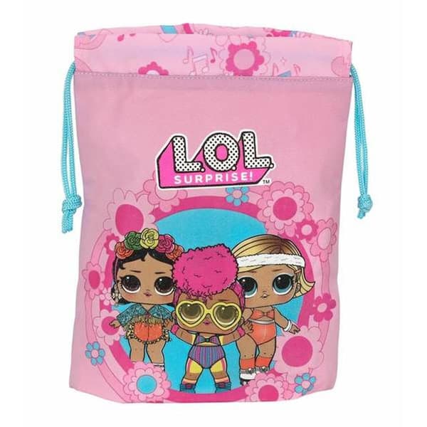 Snackbag LOL Surprise! Glow Girl Rosa 20 x 25 cm