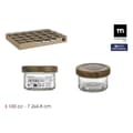 Pikkukuva 2 / 3: Lasikannu La Mediterránea WOOD 100 ml (72 Osaa)