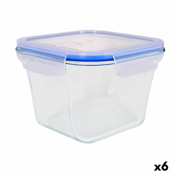 Madkasse Quttin Firkantet 1,8 L (6 enheder)