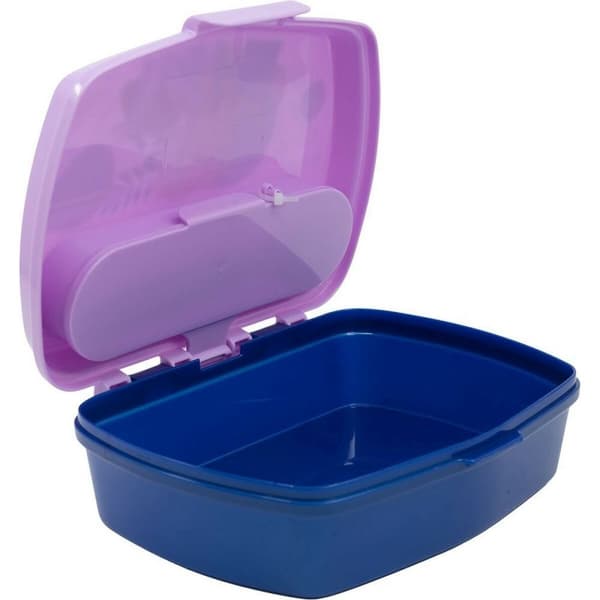 Lunchlåda med tillbehör Frozen CZ11271 Blå Plast