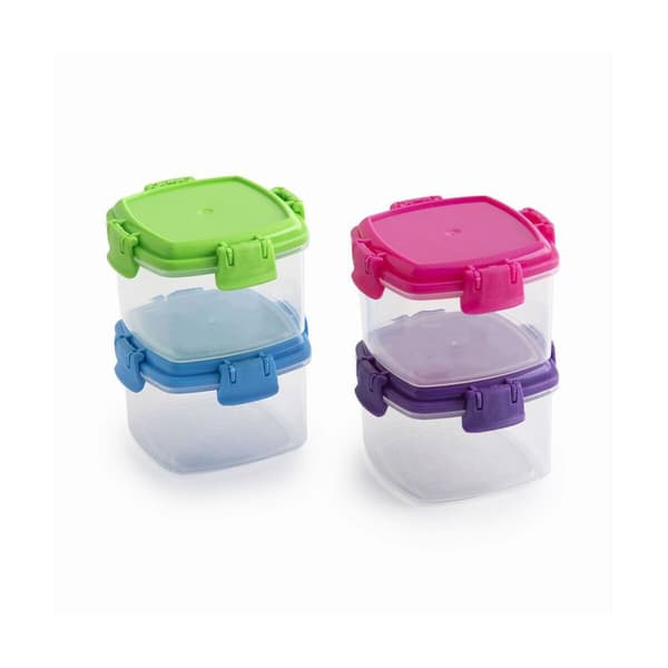 Lunchlådor, set Privilege 65 ml Mini 4 Delar (24 antal)