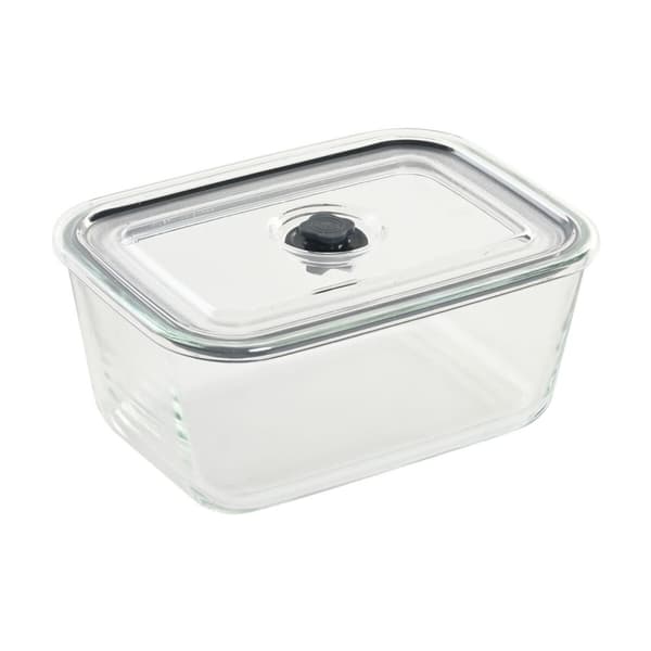 Madkasse Home ESPRIT Gennemsigtig polypropylen Borosilikatglas 1,5 L