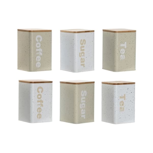 Burk Home ESPRIT Beige Grå (2 antal) (6 antal)