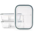 Miniatyrbild 3 av 6: Classbach 3-delat glas Lunchbox Set C-FHDM4021G