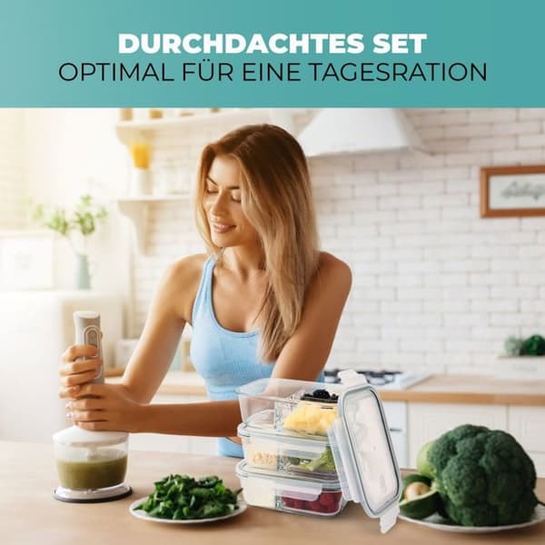 Classbach 3-delat glas Lunchbox Set C-FHDM4021G
