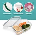 Miniatyrbild 6 av 6: Classbach 3-delat glas Lunchbox Set C-FHDM4021G
