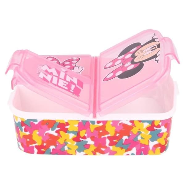 Sandwichväska - Disney - Minnie's - Flera färger - 19x16x6 cm - Stötresistent