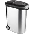 Miniatyrbild 1 av 3: CURVER Hundmatsbehållare 20 kg - 54L - Metalllook