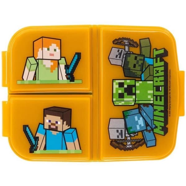 Snackbox - Stor - Minecraft - Multifack - Orange - Barn