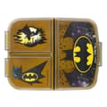 Miniatyrbild 3 av 3: Lunchlåda - STOR - Batman - 3 fack - Click-Up - Svart