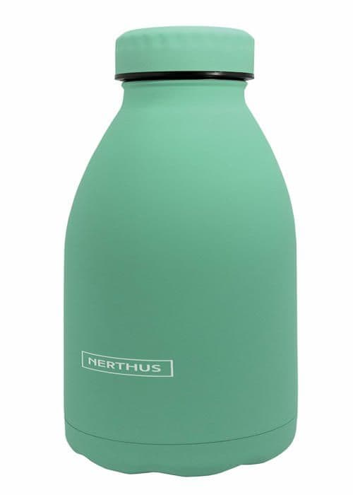 Nerthus - 1 - FIH 65 dubbelväggig rostfri kolv varm och kall turkos mönster 750 ML lufttät lock 8/8