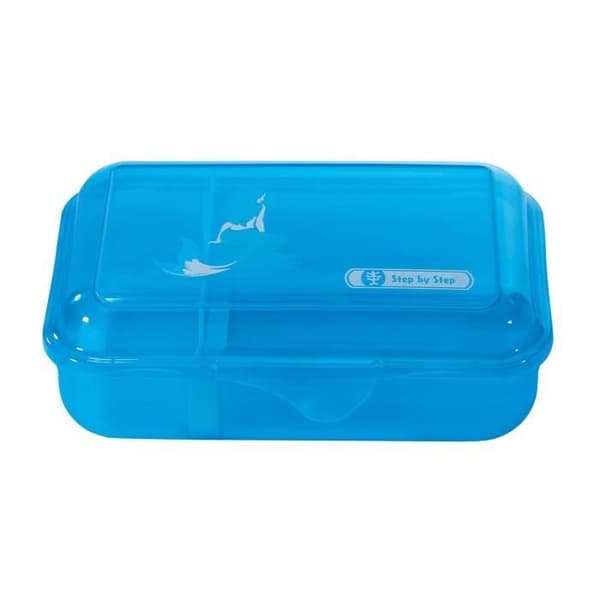 Lunchbox - Steg för steg - Sjöjungfru Bella - Avtagbar avdelare - Diskmaskinstålig - Barn