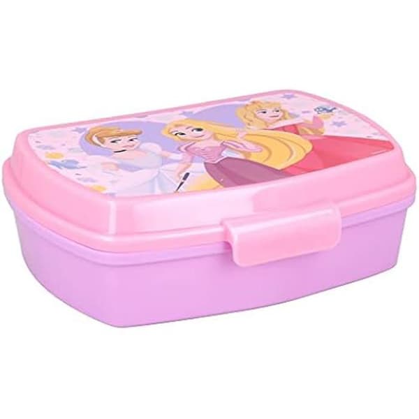 Lunchlåda - STOR - Disney Princess True - Rektangulär - Flerfärgad - Återanvändbar