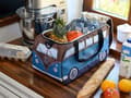 Miniatyrbild 4 av 4: Brisa - BUCB05 - VW Collection - Volkswagen Combi Bus T1 Husbil Isolerad väska 25 L (Petroleum Blå/Brun)