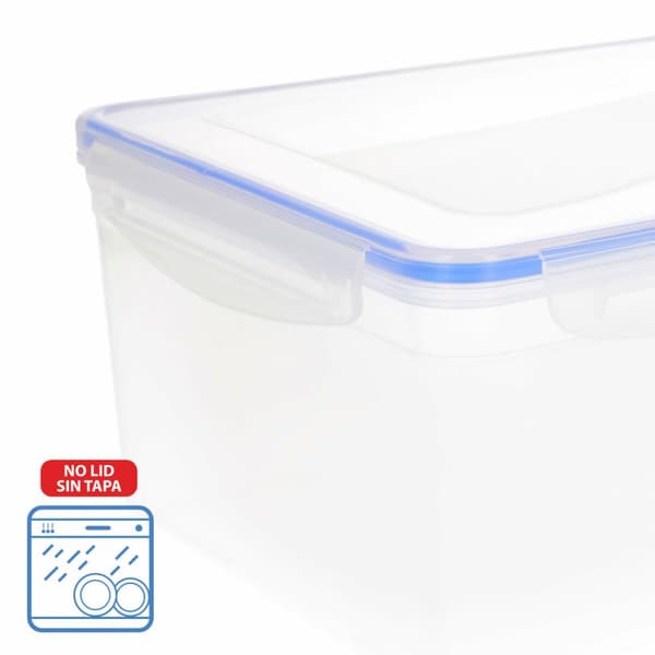 Sæt med stabelbare hermetiske køkkenbeholdere Max Home 27 x 12 x 20 cm 6 enheder