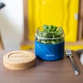 Miniatyrbild 2 av 3: Quokka Deli Food Burk - 820 ml matbehållare/lunchlåda i glas (träkorn)