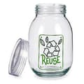 Miniatyrbild 2 av 2: Burk Vivalto Reuse Transparent 1,8 L Glas (4 antal)