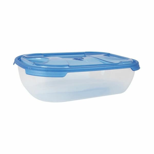 Lunchlådor, set Tontarelli Nuvola 1,15 L Blå Rektangulär 3 Delar (12 antal)