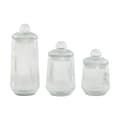 Miniatyrbild 1 av 4: Uppsättning med 3 Burkar Home ESPRIT Transparent Silikon Glas 1,4 L 3 Delar