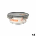 Miniatyrbild 1 av 2: Hermetisk matlåda MasterChef Grå Transparent Rund 970 ml (6 antal)