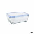 Miniatyrbild 1 av 2: Hermetisk matlåda LAV Grå Transparent 0,8 L (12 antal)