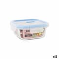 Miniatyrbild 1 av 4: Hermetisk matlåda Quttin Boho Transparent 550 ml (12 antal)