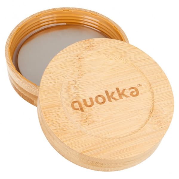 Matlåda - Quokka DELI BLUE NATURE måltidslåda | MATBEHÅLLARE I GLAS MED SILIKONLOCK 820 ML