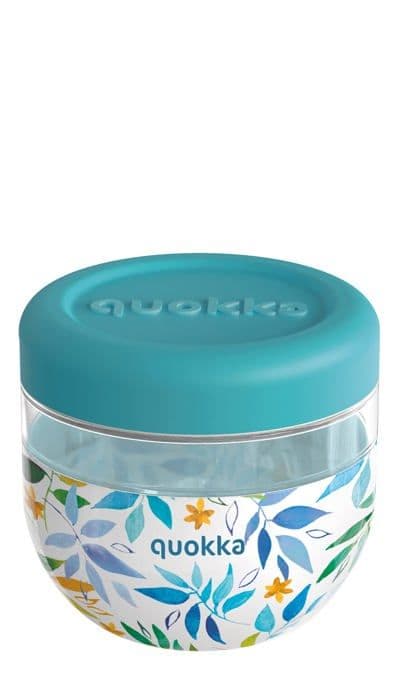 Matlåda - Quokka BUBBLE WATER LEAVES måltidslåda | MS MATBEHÅLLARE MED SILIKONLOCK 770 ML