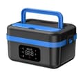 Miniatyrbillede 1 af 2: Bærbar trådløs madkasse, selvforsynende, stor kapacitet, LCD-display,Blå