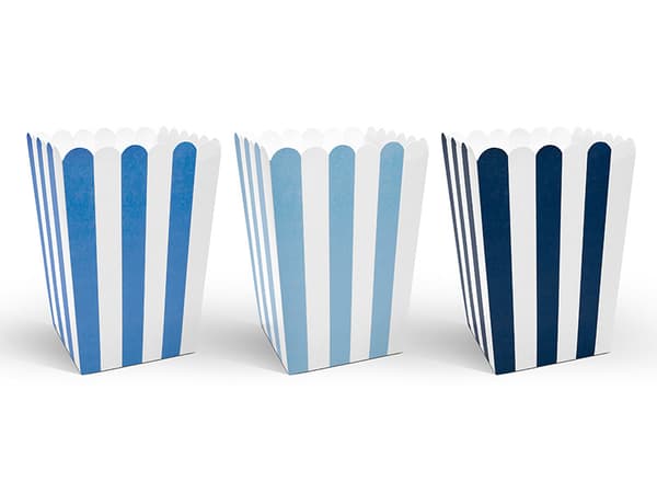 Popcornæsker, 7,5 x 7,5 x 12,5 cm (1 æske / 40 pakker) (1 pakke / 6 stk.)