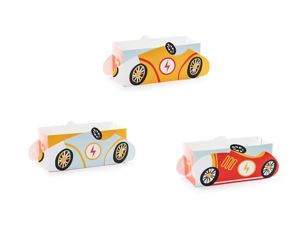 Cars snacksboxar, mix (1 förpackning / 3 st.)