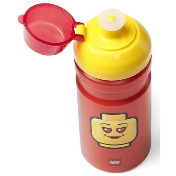 LEGO lunchset Iconic junior 17 x 13,5 cm pp röd/gul 2-delad