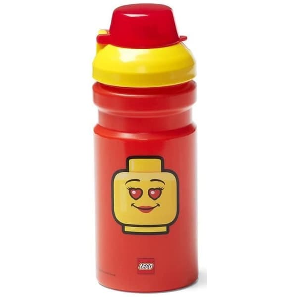 LEGO lunchset Iconic junior 17 x 13,5 cm pp röd/gul 2-delad