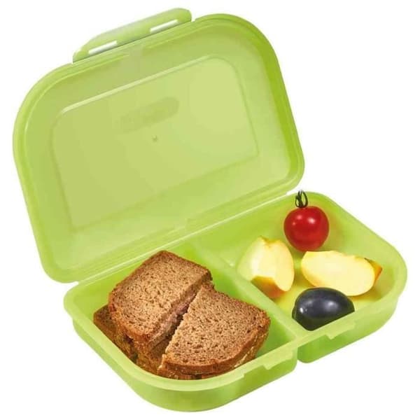 Lunchbox - HERLITZ - Turkos - Rektangulär - Barn - Hållbar och diskmaskinssäker